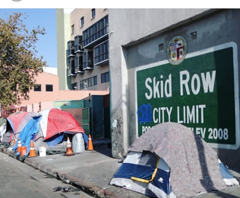 Nuevo proyecto de investigación en Skid Row( Los Angeles) de nuestra investigadora asociada la Dra. Lidia Pitarch